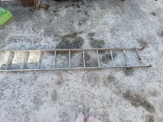 Escalera de aluminio