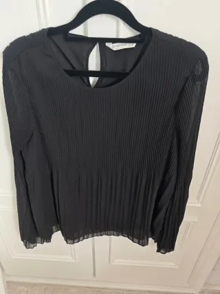 Blusa Stradivarius Negra