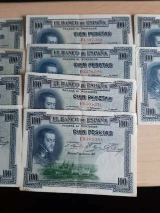 Billete 100 Pesetas 1925 El Banco de España