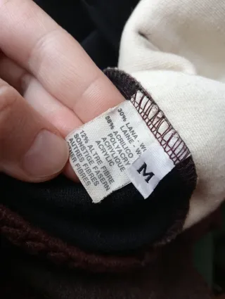 Gilet misto lana - Vintage