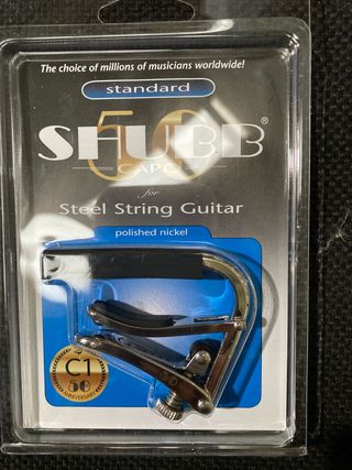 Cejilla Shubb Estándar para Guitarra Acústica