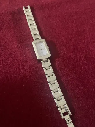 Reloj G&B Mujer Plata y Blanco