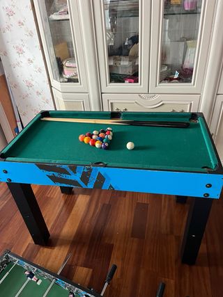 Mesa multijuegos 3 en 1