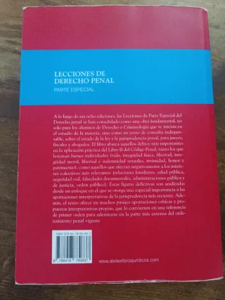 Lecciones de derecho penal. Parte especial. 8ª ...