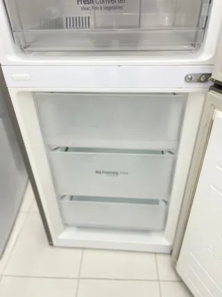 Nevera LG Combi Gris