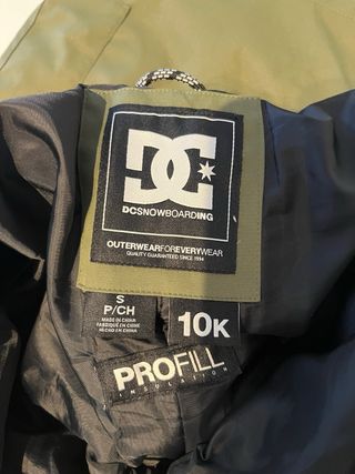 Pantalón snowboard DC uomo verde