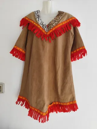 Disfraz India Talla M con Flecos