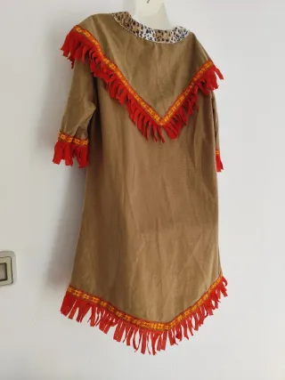 Disfraz India Talla M con Flecos