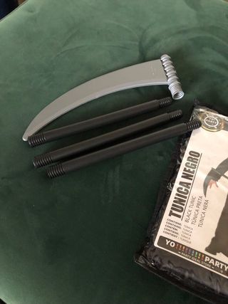 Disfraz Túnica Negra 10-12 + Guadaña