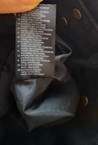 Borsa nera con volant