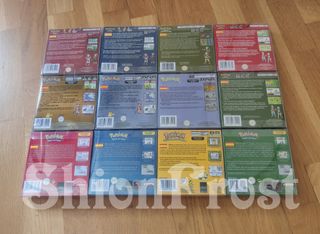 3 Cajas Pokémon Game Boy y Game Boy Color