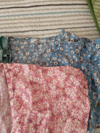 Lote 3 vestidos estampados