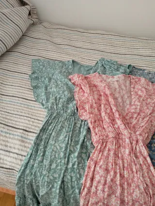 Lote 3 vestidos estampados