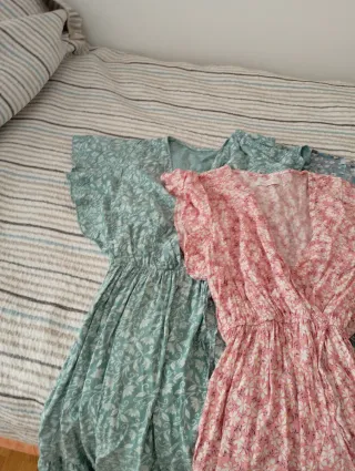 Lote 3 vestidos estampados