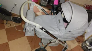 Carro Bebecar, capazo y silla de paseo