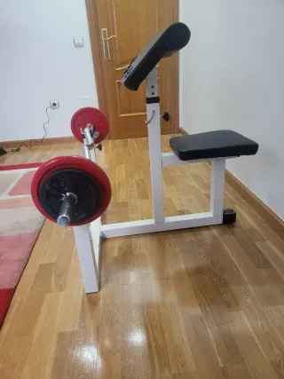 Banco Curl Bíceps Salter