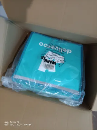 Zaino Deliveroo NUOVO Modello Front Load Ideale