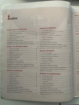 Libro de latin bachillerato