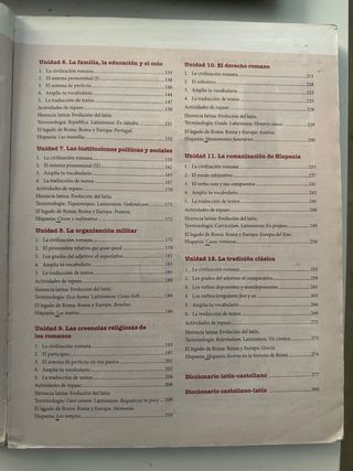 Libro de latin bachillerato