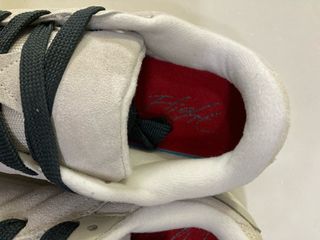 Jordan Bambas Beige/Rojo