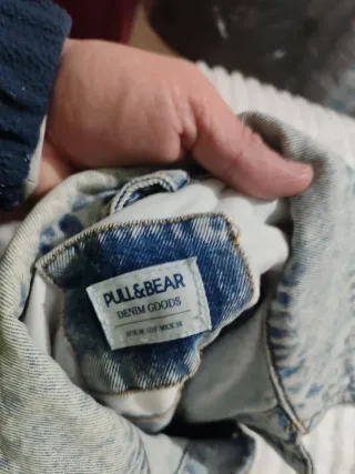 Cazadora vaquera con parches