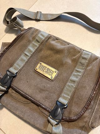 Bolso bandolera Diesel Y2K vintage cargo