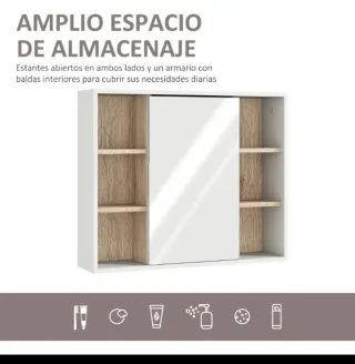 Mueble de baño con espejo