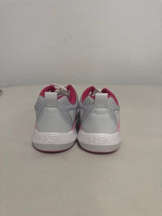 Zapatillas deportivas NASA niña rosa y gris