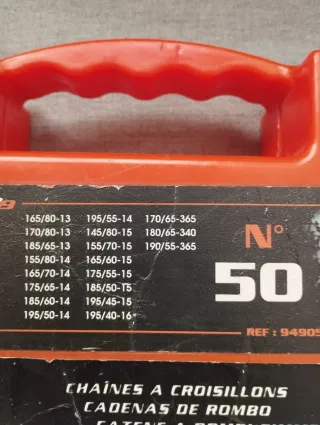 Cadenas para nieve a estrenar