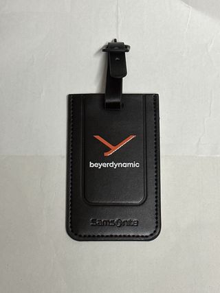 Porta documenti Samsonite x Beyerdinamic pelle ner