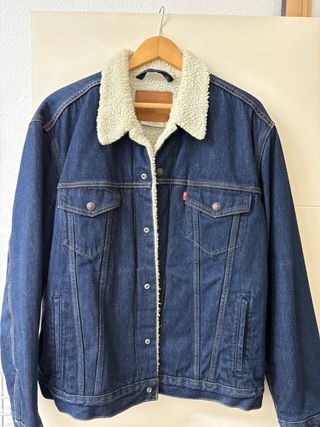Cazadora Levi's vaquera con borrego Talla L