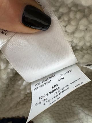 Cazadora Levi's vaquera con borrego Talla L