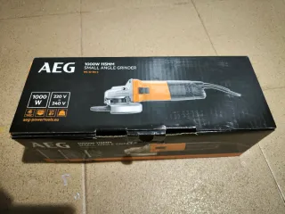 Radial pequeña AEG 1000W 115MM