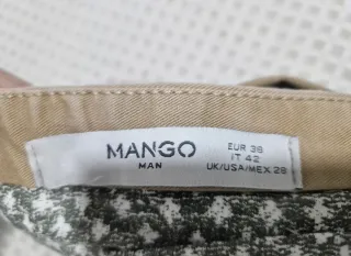 Pantalón chino hombre beige