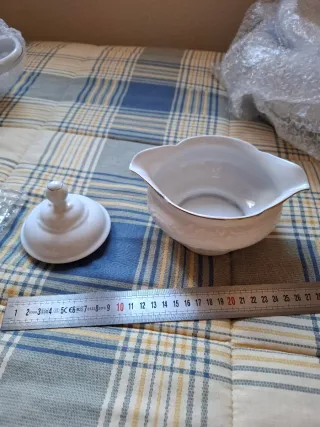 Alhambra vajilla porcelana: sopera, salsera, cafet