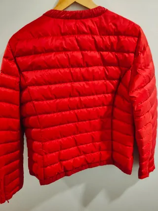 Plumífero Massimo Dutti Rojo Talla XL (equivale M)