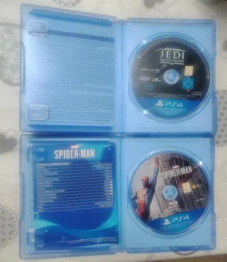 Pack 2 Juegos PS4: Spider-Man y Jedi Fallen Order