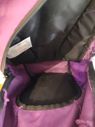 Mochila Quechua 18L Morado Gris