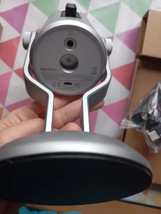 Micrófono Condensador Gris