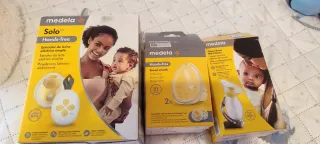 Lote Medela (Sacaleches mas accesorios)