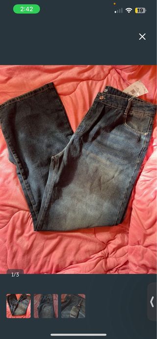 Pantalones vaqueros azules