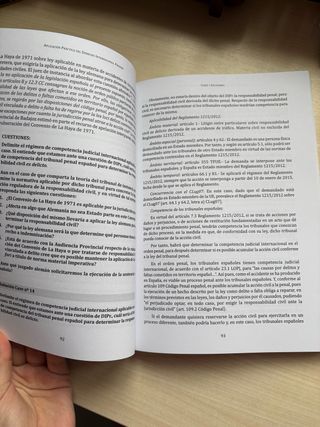 Aplicación práctica del Dcho Internacional Privado