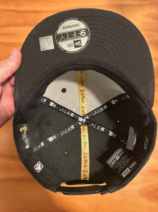 Gorra NBA New Era Negra Gris