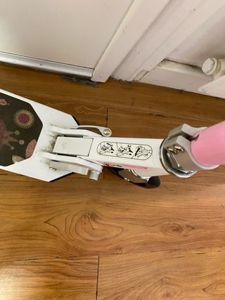 Patinete Oxelo niña blanco/rosa Decathlon