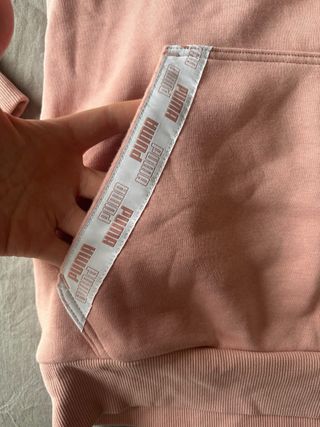 Sudadera Puma Rosa Talla M