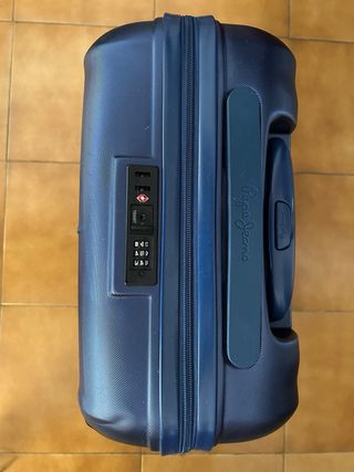 Maleta Pepe Jeans 55cm Rígida Azul