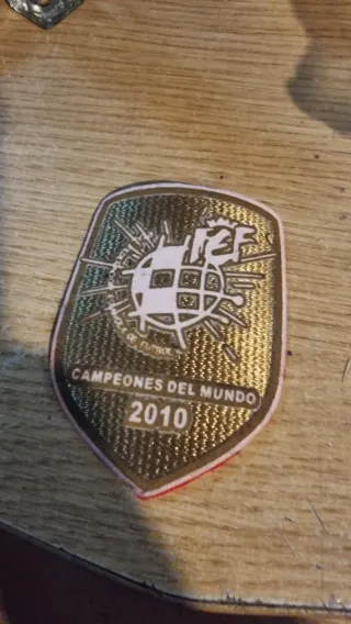 Parche Campeones del Mundo 2010 FIFA