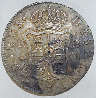 8 Reales Fernando VII Sevilla