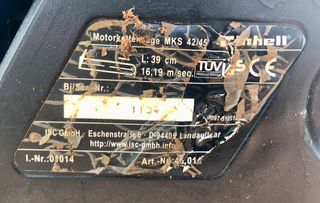 Motosierra Royal Einhell  Gasolina Recién revisada