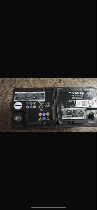 Batería Varta 12V 92Ah 850A AGM